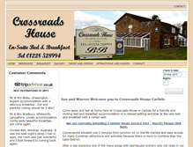Tablet Screenshot of crossroadshouse.co.uk