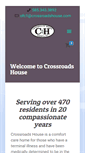 Mobile Screenshot of crossroadshouse.com