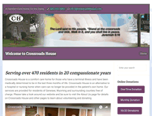 Tablet Screenshot of crossroadshouse.com